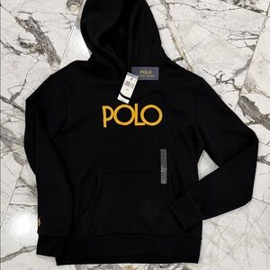 Polo by Ralph Lauren Black and Yellow Men's Hoodie